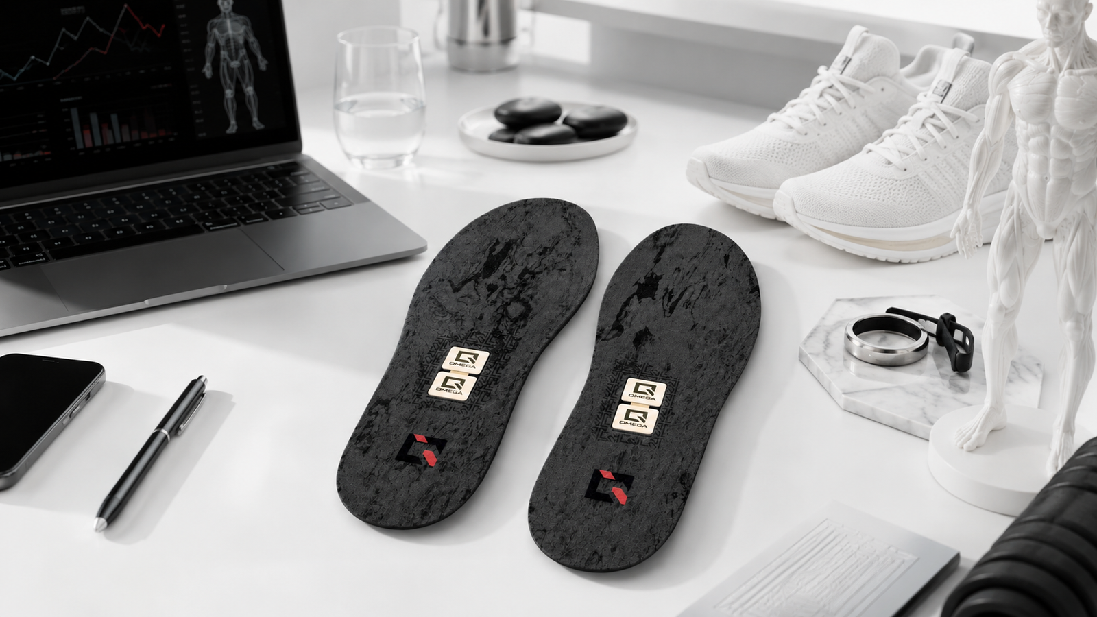 Q-Hybrid Insoles — Modular Insoles for Q-NeuroSync Chips | Switch Shoes ↔ Barefoot - Image 2