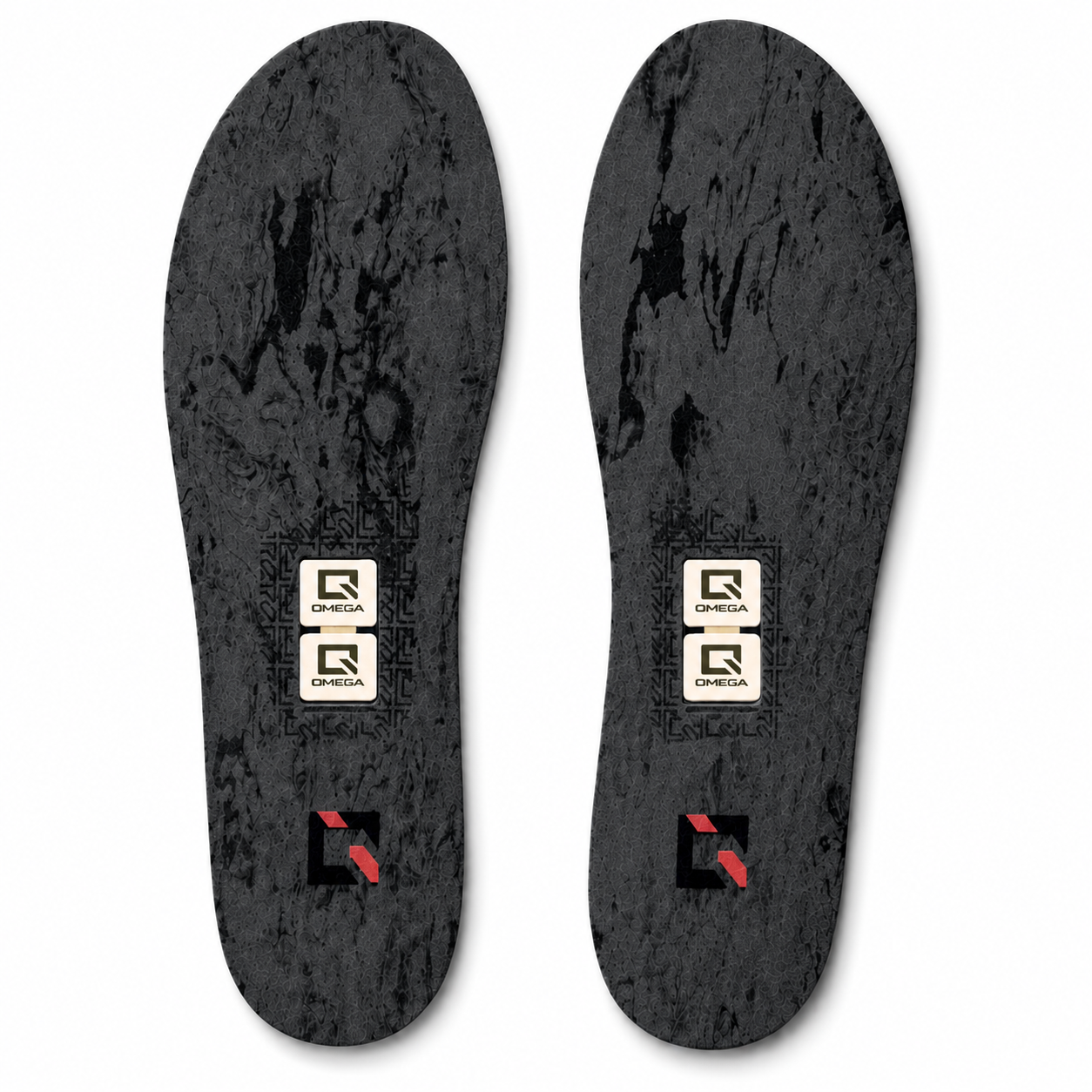 Q-Hybrid Insoles — Modular Insoles for Q-NeuroSync Chips | Switch Shoes ↔ Barefoot